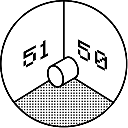 FIFTYONEFIFTY logo