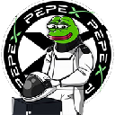 pepeX logo
