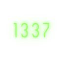 1337 LEET logo