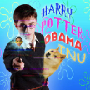 HarryPotterObamaInu logo
