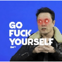 go fu*k yourself. logo