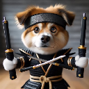 Dog Wif Nunchucks logo