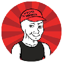 Wojak The Wanker logo