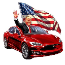 Trump Tesla logo