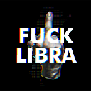 FUCK LIBRA logo