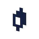 Mirrored Bitcoin logo